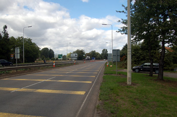 The A1 at Girtford August 2010